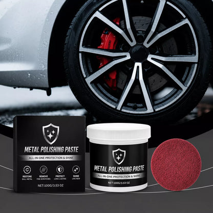 ✨🔧 All-in-One-Metallpolierpaste Set – für Chrom & Edelstahl, entfernt Kratzer & restauriert Glanz, jetzt −50%