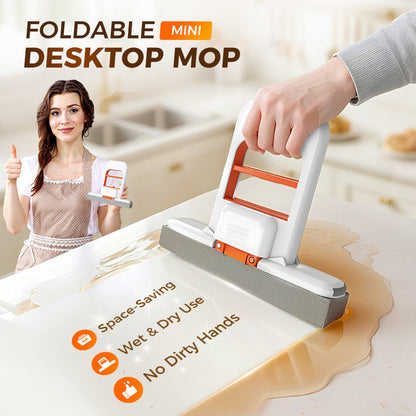 📢 📢 NUR HEUTE ⭐ 2 kaufen und 1 gratis dazu🧹🧹 Mini-Mopp SELBSTAUSWÜREND & tragbar