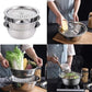 🥣 50% RABATT! 🥗 3-in-1 Set mit Schüssel, Abtropfschale & Reibe – Integrierter Abtropfkorb Zum Waschen, Abtropfen & Mischen Für Eine Effiziente Küche ✨