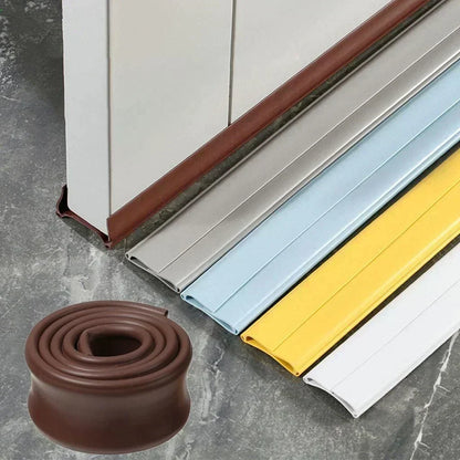❄️Summerfresh 50 % RABATT!🚪Türdichtung zum Aufschieben – 96 cm PVC-Türbodendichtung zum Zuschneiden
