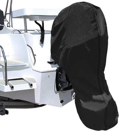 🚤❄️ 50 % RABATT – HELTÄCKANDE BÅTMOTORSKYDD I 420D OXFORD – SKYDDA UTOMBORDAREN MOT REGN, SNÖ & UV, UTAN VERKTYG! 🛡️