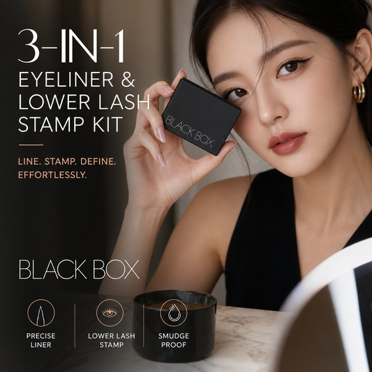 🔥🎁 2+1 GRATIS!!🥳 50K+ VERKAUFT! ⚡👁️ 3-in-1 Eyeliner & Wimpernstempel-Set – Wasserfest, Wischfest & Langanhaltend – Perfektes Augen-Make-up in Sekunden ✨💄