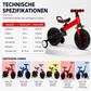 🚲✨ 3-in-1 Kinderdreirad – Ultraleichtes (2,8 kg) & faltbares Design für unterwegs | Vom Laufrad zum Bollerwagen