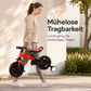 🚲✨ 3-in-1 Kinderdreirad – Ultraleichtes (2,8 kg) & faltbares Design für unterwegs | Vom Laufrad zum Bollerwagen