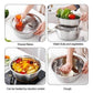 🥣 50% RABATT! 🥗 3-in-1 Set mit Schüssel, Abtropfschale & Reibe – Integrierter Abtropfkorb Zum Waschen, Abtropfen & Mischen Für Eine Effiziente Küche ✨