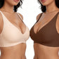 ⏳Begrenzte Zeit 49% Rabatt💥Nahtloser Push-up-BH mit tiefem V-Ausschnitt und ohne Bügel