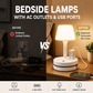 💡 Nachttischlampe mit Ladestation – Bringt Licht und Strom auf Ihren Nachttisch 🔌