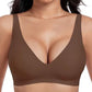 🔥Limitiertes Sonderangebot: 49 % Rabatt!💕 Jelly Wireless – Bequeme, trägerlose BHs für Damen, Push-up-Bralettes, nahtlose T-Shirt-BHs, BHs mit tiefem V-Ausschnitt, Alltags-BHs
