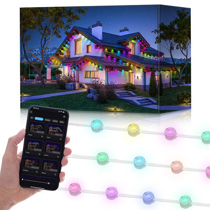 🔥🎁Neu 50% RABATT🔥 Intelligente RGB-Lichterketten für den Außenbereich