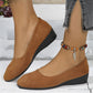 🩰Elegante, leichte, rutschfeste Keilschuhe mit niedrigem Absatz