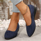 🩰Elegante, leichte, rutschfeste Keilschuhe mit niedrigem Absatz