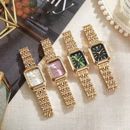 ✨ Neu: Minimalistische Quarzuhr im Square-Design – 50% Rabatt auf edles Stahlband! ⏰
