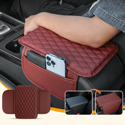 Universelles Armlehnenkissen aus Kunstleder für die Mittelarmlehne im Auto