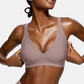⏳Begrenzte Zeit 49% Rabatt💥Nahtloser Push-up-BH mit tiefem V-Ausschnitt und ohne Bügel