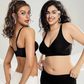 ⏳Begrenzte Zeit 49% Rabatt💥Nahtloser Push-up-BH mit tiefem V-Ausschnitt und ohne Bügel