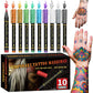 📢📢50 % Rabatt!!🥳💥Set temporärer Tattoo-Marker – 10-farbige Körperkunststifte🌈