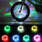 ✨Mehr kaufen, mehr gratis bekommen!🔥🔥LED-Fahrradnabenlicht für Nachtfahrten