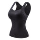 💥Damen Thermo-Tanktop mit U-Ausschnitt und integriertem BH