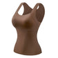 💥Damen Thermo-Tanktop mit U-Ausschnitt und integriertem BH
