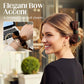 Elegantes elastisches Haargummi mit Schleife