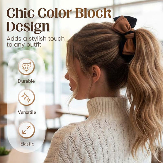 Elegantes elastisches Haargummi mit Schleife