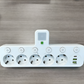 Intelligente Steckdosenleiste mit USB-Anschlüssen
