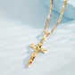 Kette mit Kreuz-Anhänger – Goldfarben ✝️💛Die Veranstaltung findet derzeit statt.