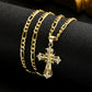 Kette mit Kreuz-Anhänger – Goldfarben ✝️💛Die Veranstaltung findet derzeit statt.