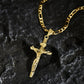 Kette mit Kreuz-Anhänger – Goldfarben ✝️💛Die Veranstaltung findet derzeit statt.