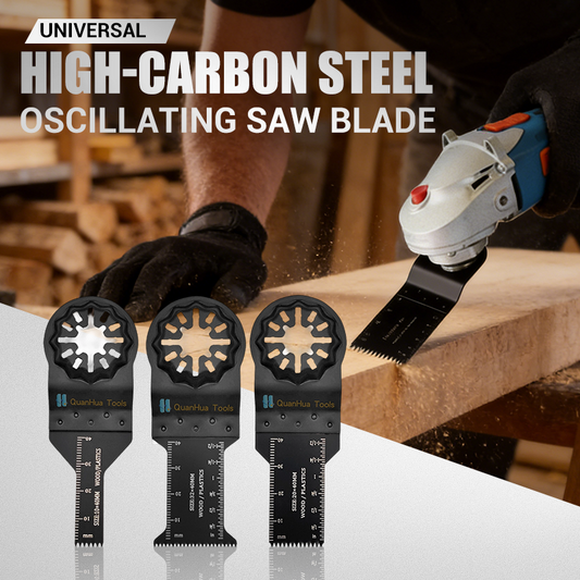 Universelles oszillierendes Sägeblatt aus hochkohlenstoffhaltigem Stahl