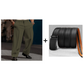 Lässige Herrenhose mit Bundfalten und weitem Bein