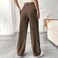 🔥HEISSE ANGEBOTE 49% RABATT👖Damenhose mit hoher Taille und weitem Bein