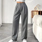 🔥HEISSE ANGEBOTE 49% RABATT👖Damenhose mit hoher Taille und weitem Bein
