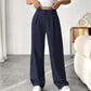 🔥HEISSE ANGEBOTE 49% RABATT👖Damenhose mit hoher Taille und weitem Bein