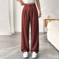 🔥HEISSE ANGEBOTE 49% RABATT👖Damenhose mit hoher Taille und weitem Bein