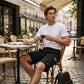 🔥Solange der Vorrat reicht 40 % Rabatt!🎉Lässige Cargo-Shorts für Herren mit Kordelzug
