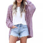💎 49% LOCKERE STRICKJACKE! 💎 Offenes Design, Batwing-Ärmel & Weicher Stoff für Jeden Tag