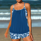 📢📢40% RABATT !!⏰Damen Tankini mit Blouson-Top & Shorts 💥 bequem, modern & ideal für Strand & Pool ☀️