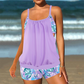 📢📢40% RABATT !!⏰Damen Tankini mit Blouson-Top & Shorts 💥 bequem, modern & ideal für Strand & Pool ☀️