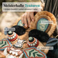Umhängetasche mit Tigermotiv im handgefertigten Ethno-Stil