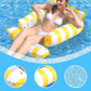 Aufblasbarer Pool-Liegestuhl mit Streifen