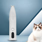 Leiser Pfotentrimmer mit LED-Licht