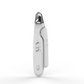 2-in-1 Nagelknipser und -schleifer mit LED
