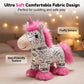 📢📢50 % Rabatt!!🎁🦄DIY-Set zum Ausmalen: Einhorn-Plüschtier🌈☁️