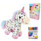 📢📢50 % Rabatt!!🎁🦄DIY-Set zum Ausmalen: Einhorn-Plüschtier🌈☁️