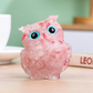 Niedlicher Eulen-Figur Deko 🦉 – Kompakte Tischdekoration in bunten Farben für Regal, Schreibtisch & Schlafzimmer ✨