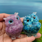 Niedlicher Eulen-Figur Deko 🦉 – Kompakte Tischdekoration in bunten Farben für Regal, Schreibtisch & Schlafzimmer ✨