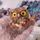 Niedlicher Eulen-Figur Deko 🦉 – Kompakte Tischdekoration in bunten Farben für Regal, Schreibtisch & Schlafzimmer ✨