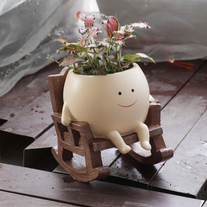 🔥2 kaufen, 10 % sparen💝Smiley-Gesicht-Pflanztopf