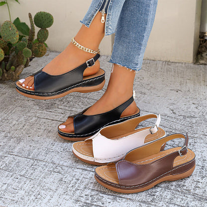 ✨ Bequeme Vintage-Sandalen mit Zehenausschnitt für Damen